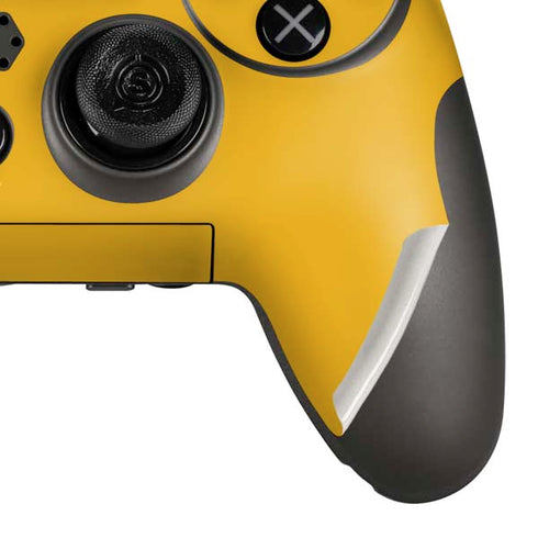 West Virginia University Yellow Background PlayStation Scuf Vantage 2 Controller Skin